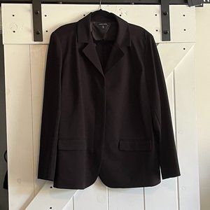 Desk-to-Dinner Ponte Blazer - Black